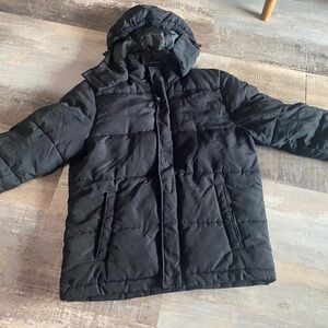 St. John's Bay Kids Black Puffer Jacket